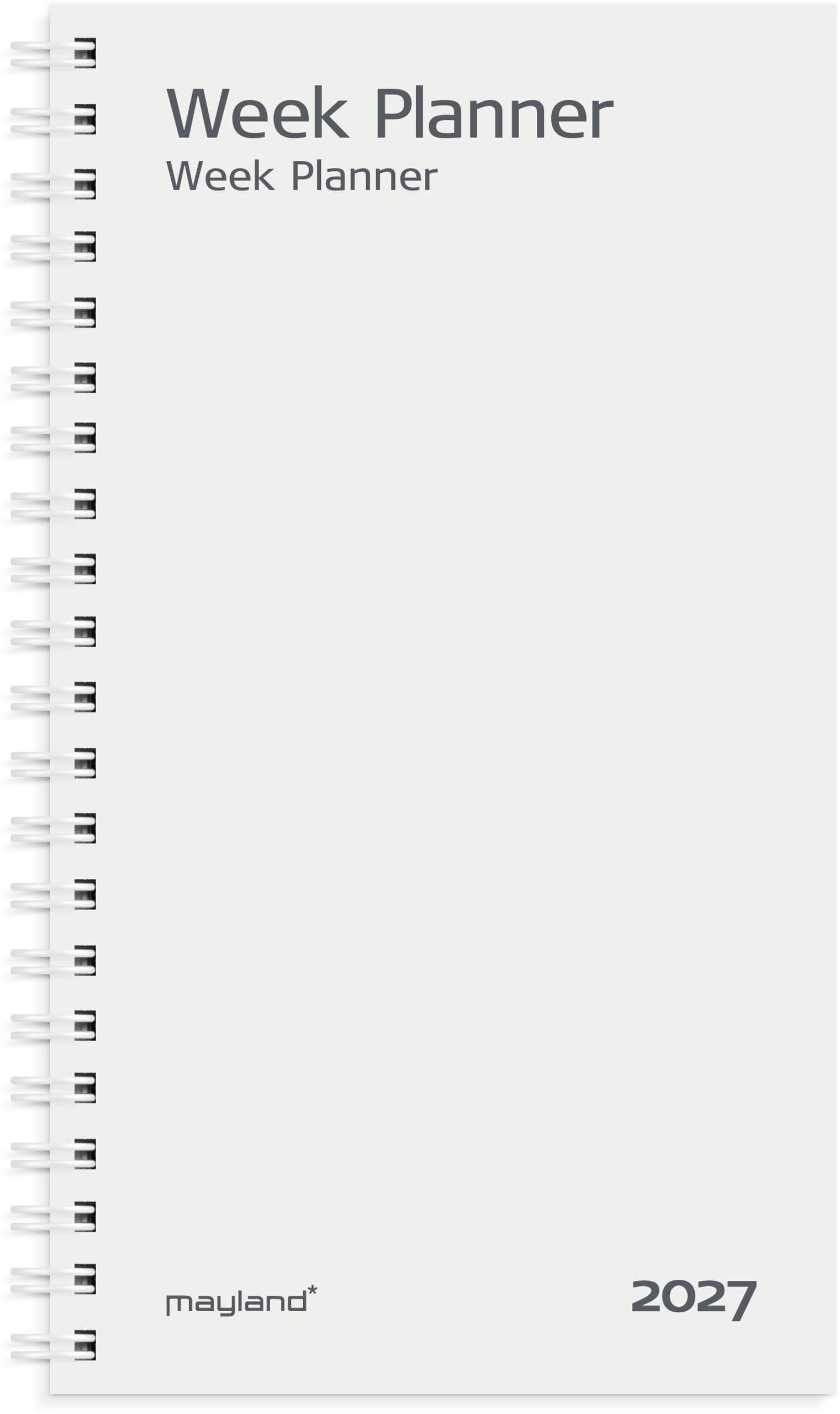 Week Planner højformat REFILL 2027