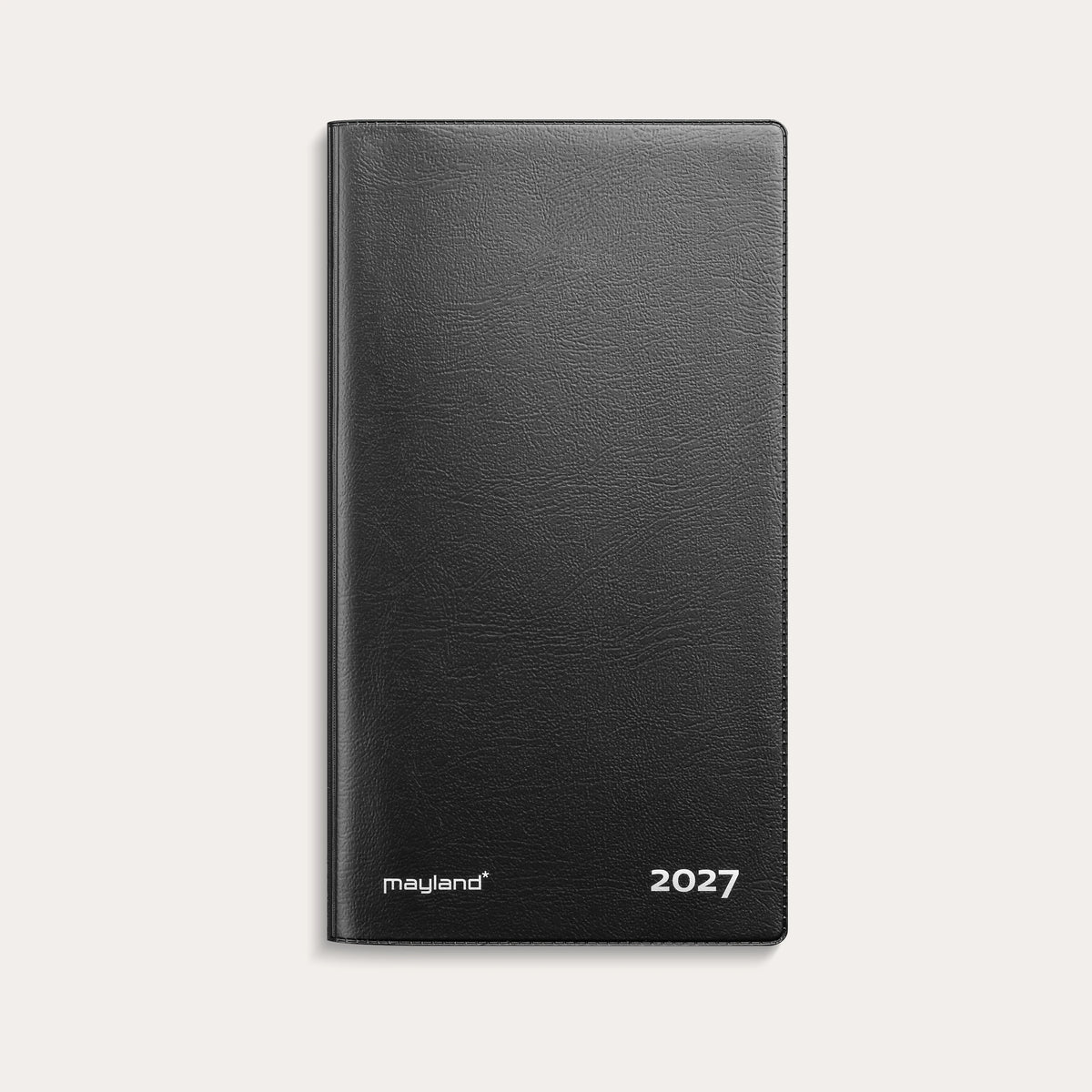Index Planner månedskalender sort vinyl 2027