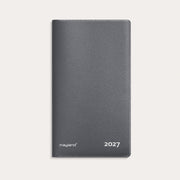 Index Planner månedskalender mørkegrå PP-plast 2027