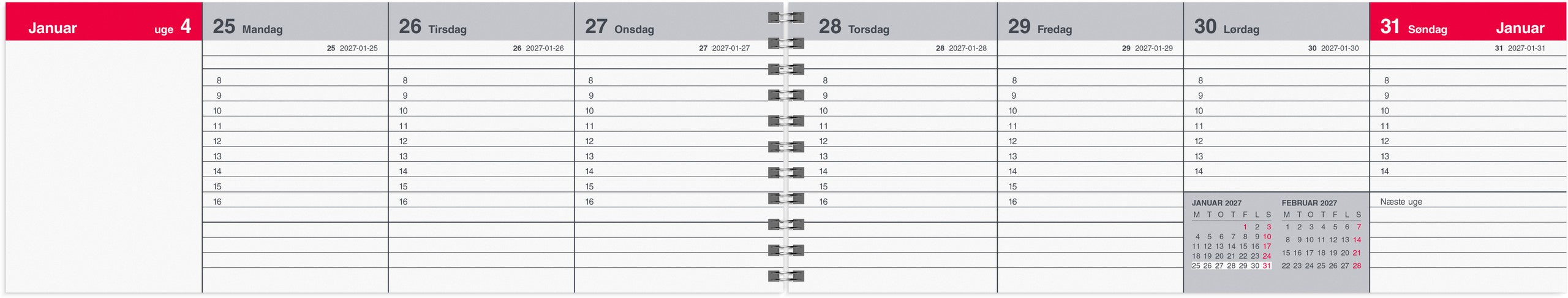 Uge-bordkalender 2027