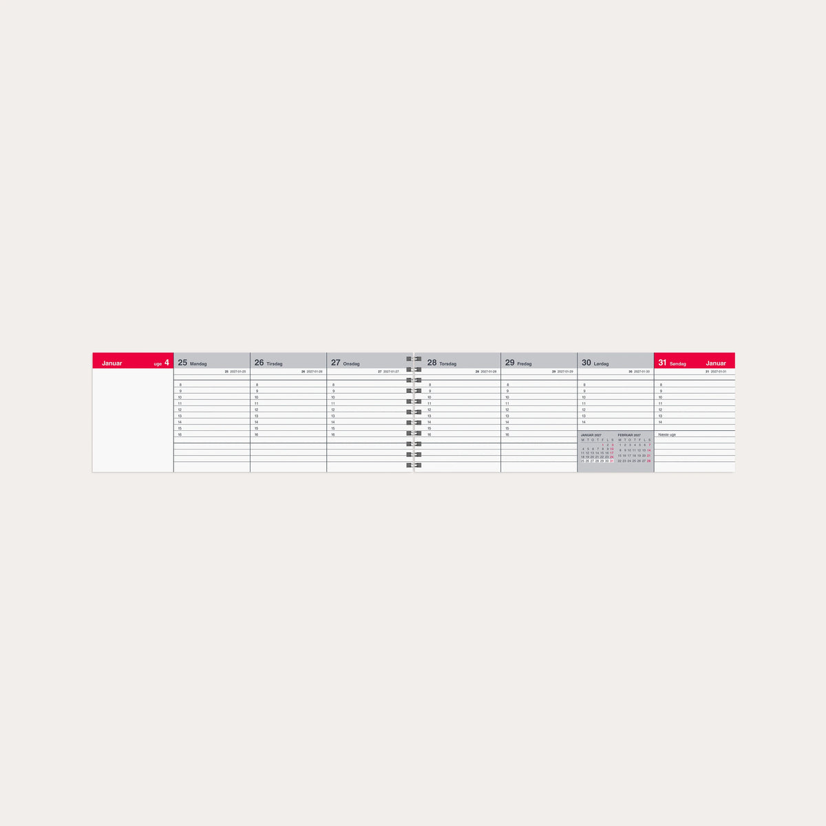 Uge-bordkalender 2027