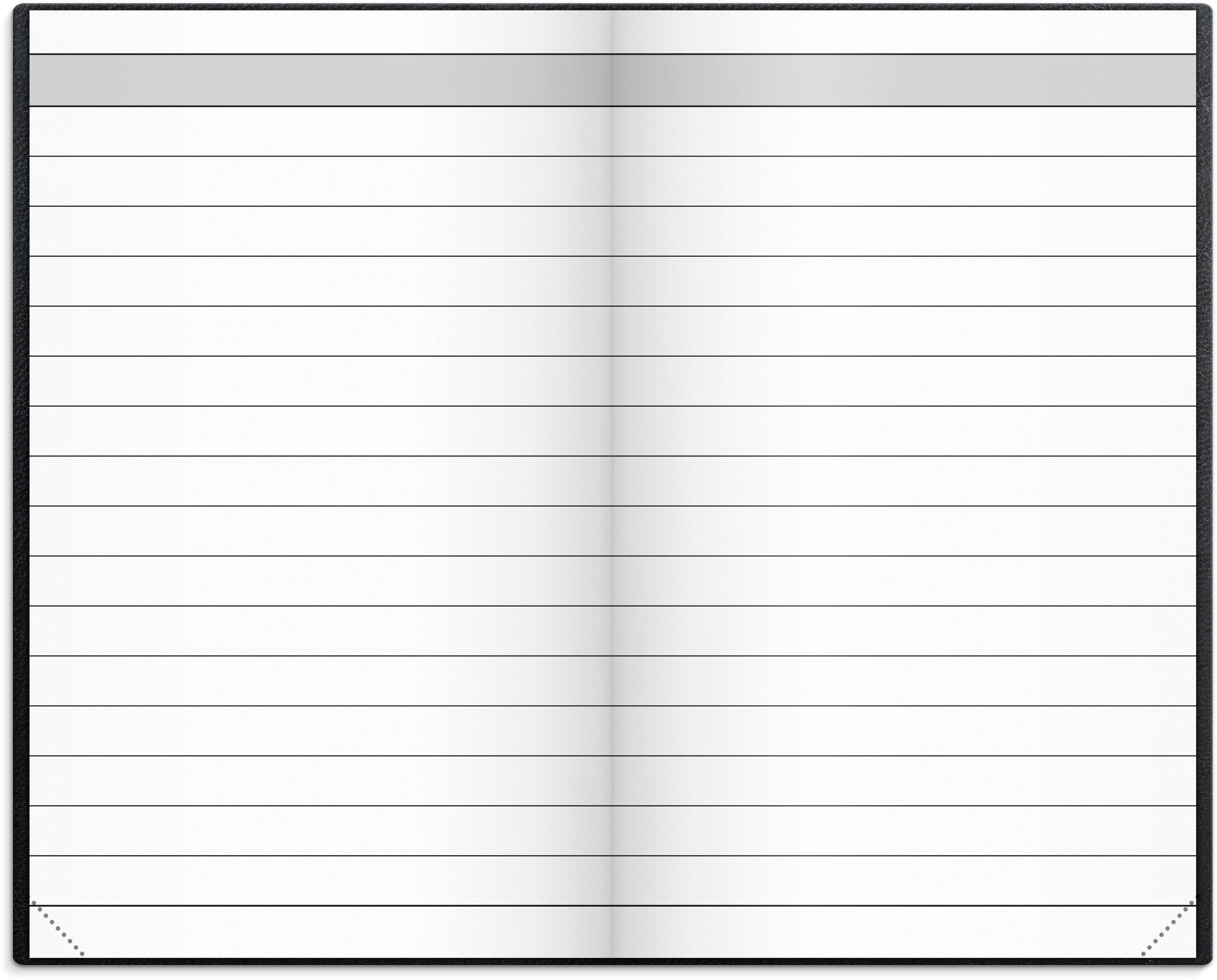 Lommekalender uge blå kunstskind indbundet 2027