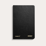 Lommekalender uge sort kunstskind indbundet 2027