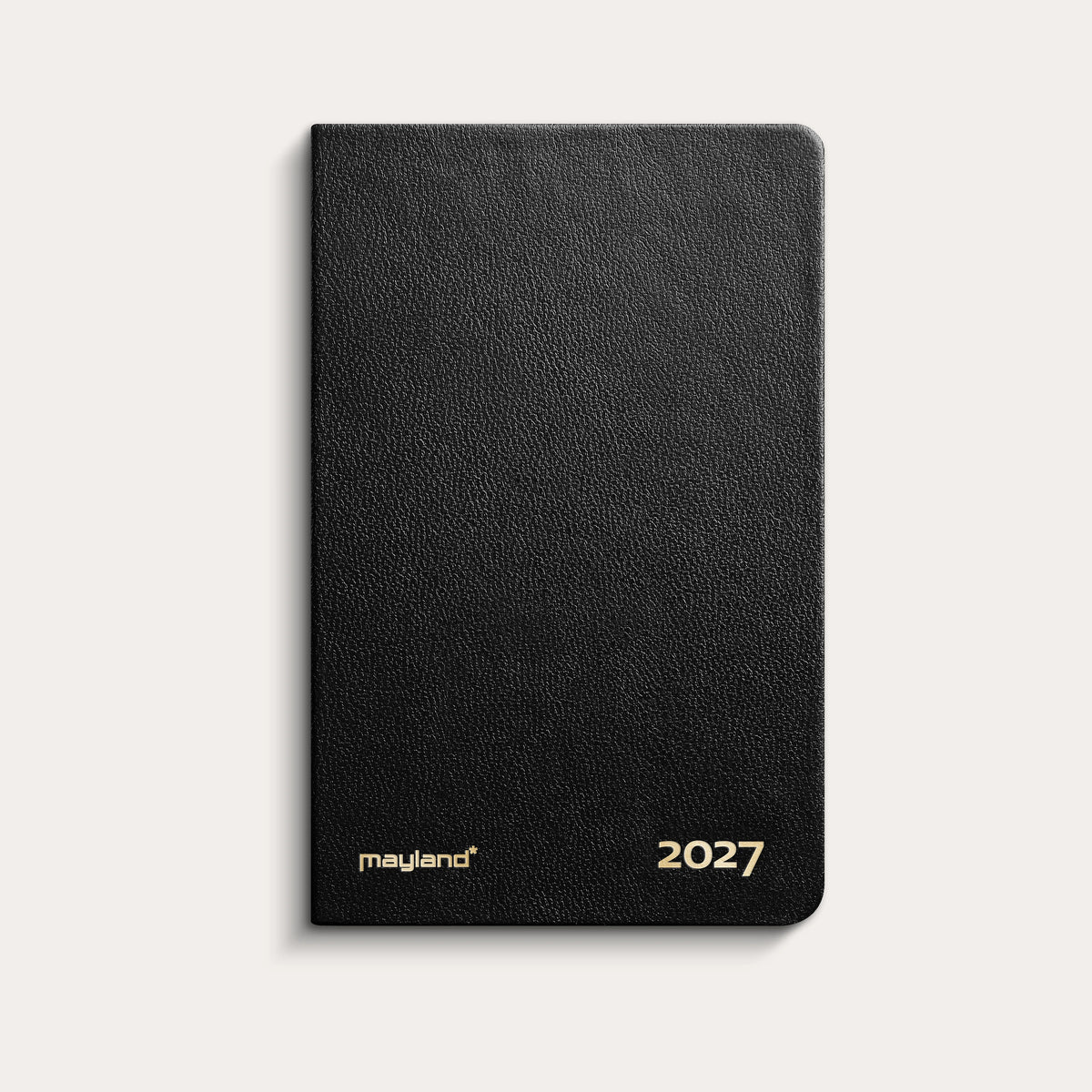 Lommekalender uge sort kunstskind indbundet 2027