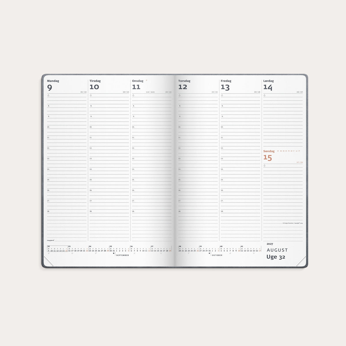 City Diplomat ugekalender trend 2027