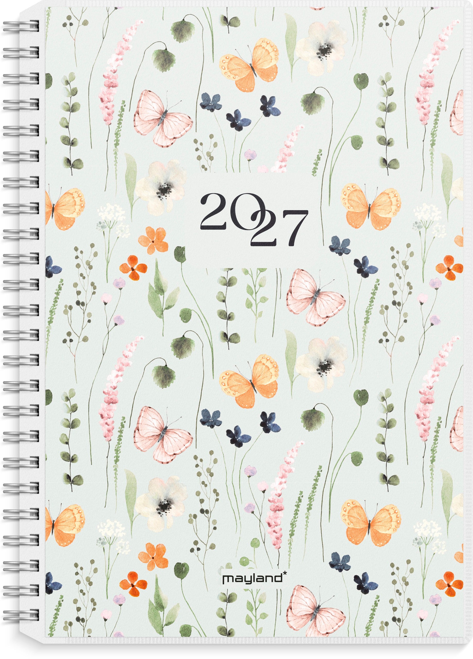 A5 ugekalender højformat m/4 illu. PP-plast 2027