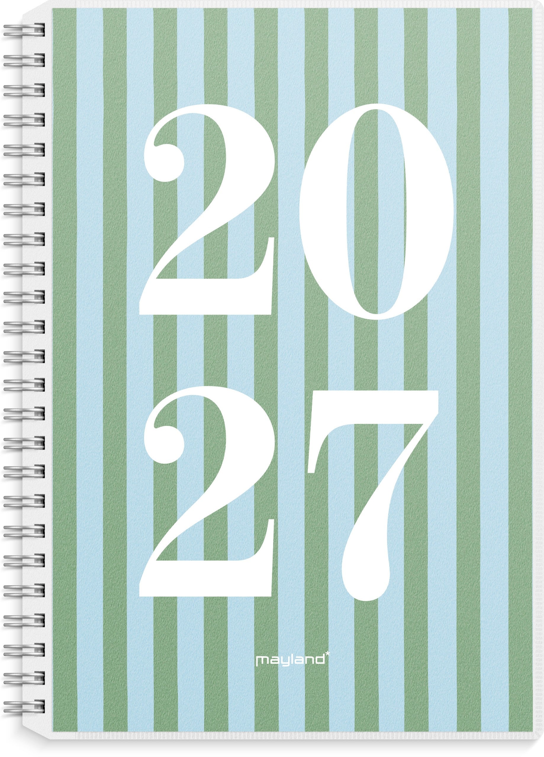 A5 ugekalender højformat m/4 illu. PP-plast 2027