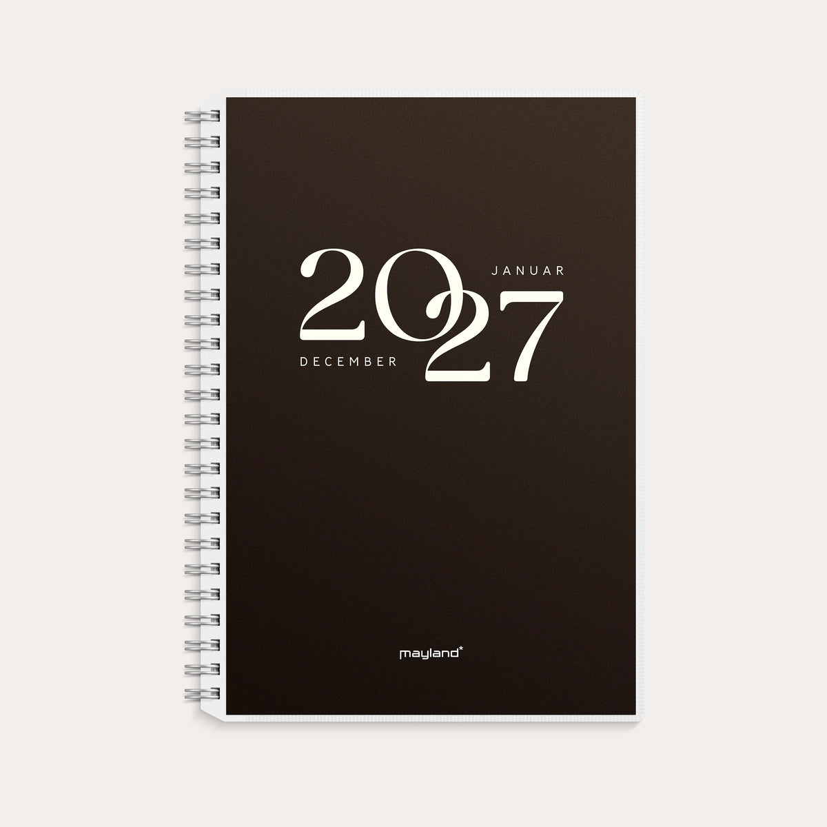 A5 ugekalender højformat m/4 illu. PP-plast 2027