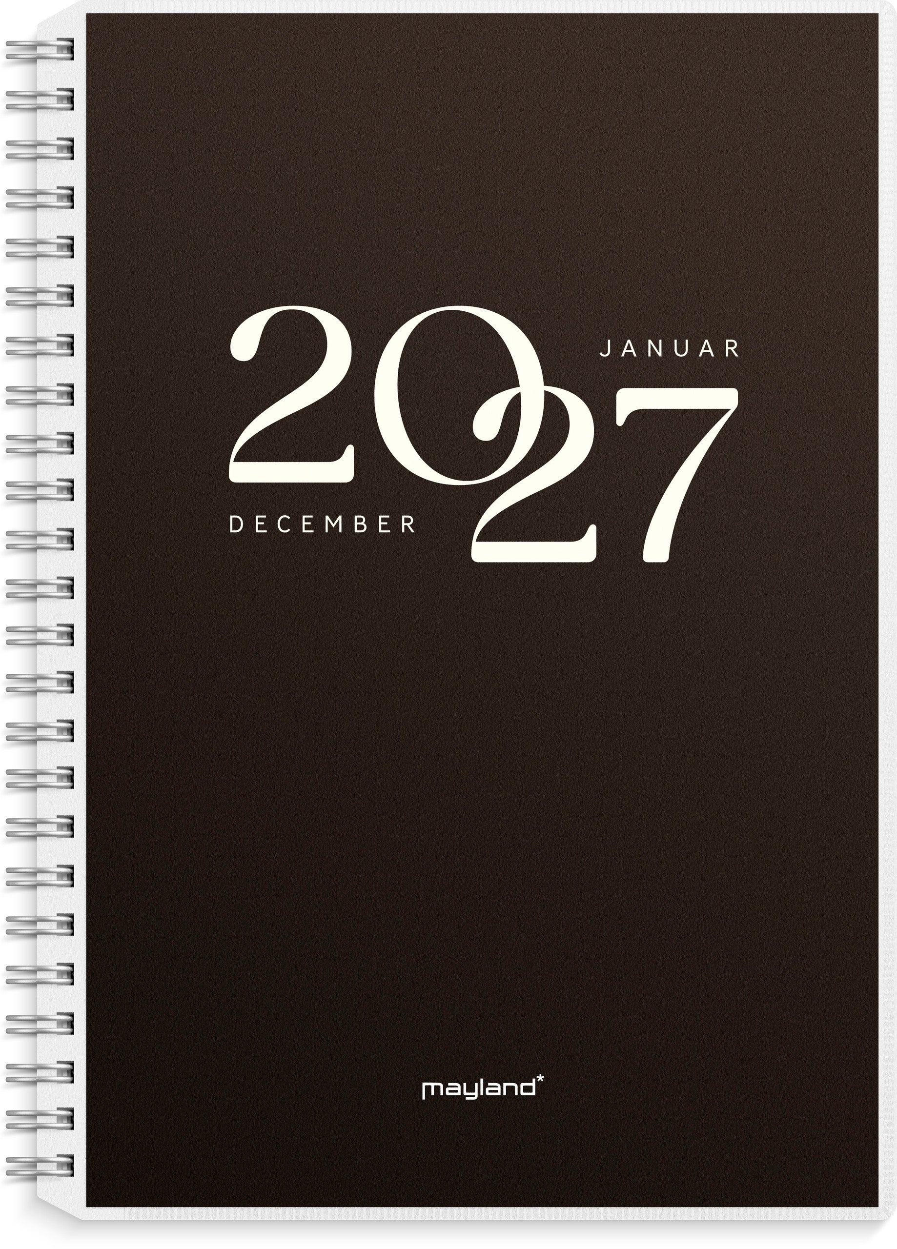A5 ugekalender højformat m/4 illu. PP-plast 2027