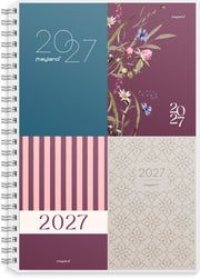 A5 ugekalender tværformat m/4 illu. 2027