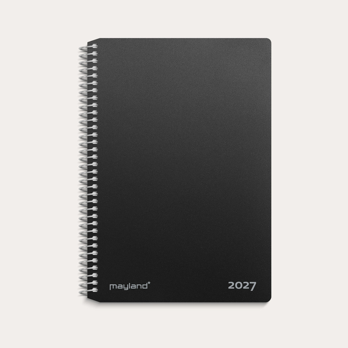 2-dages-kalender sort PP-plast 2027