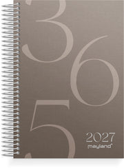 Dagkalender mønstret karton 2027