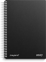 Dagkalender sort PP-plast 2027