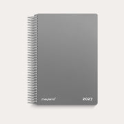Dagkalender mørkegrå PP-plast 2027