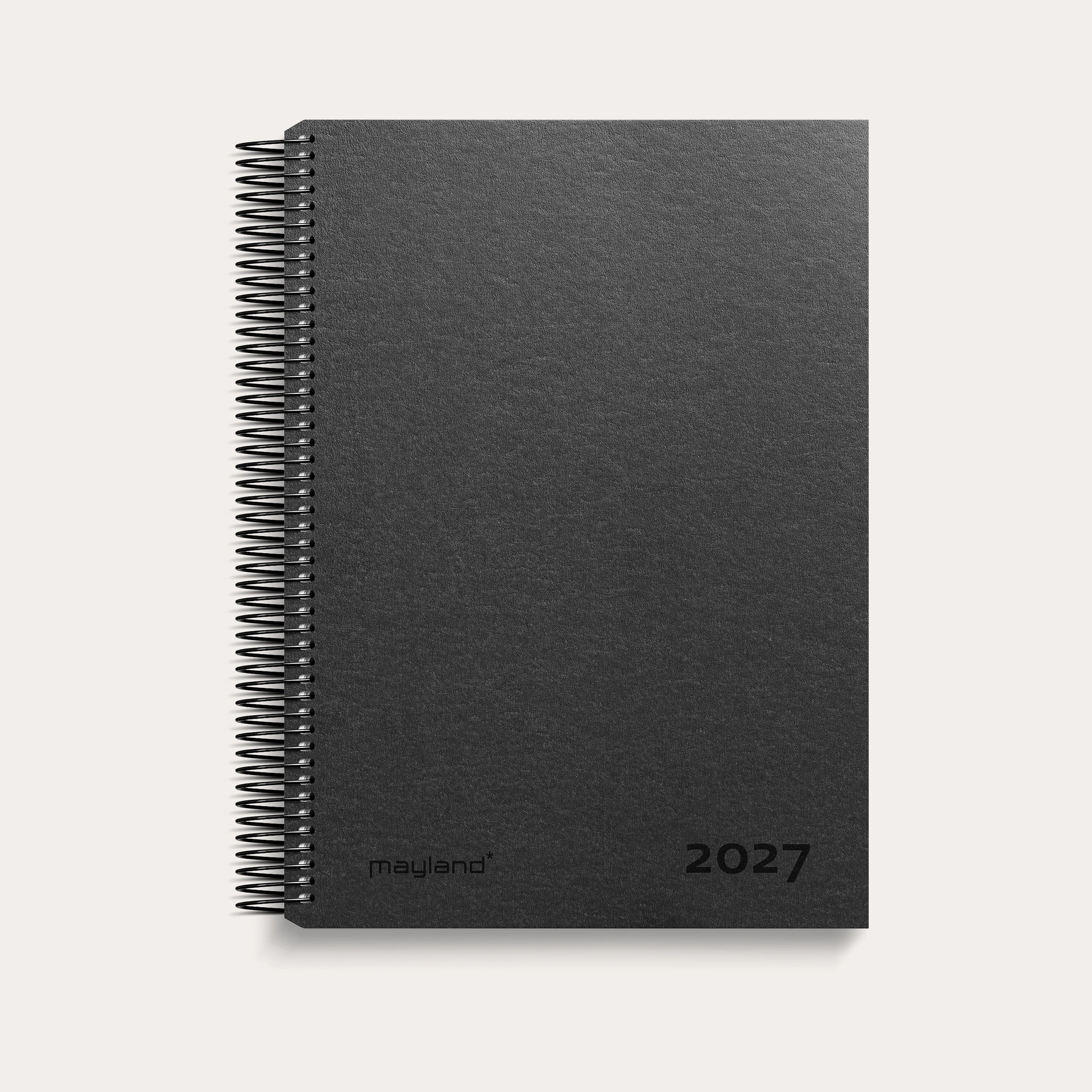 Timekalender matsort genbrugskarton 2027