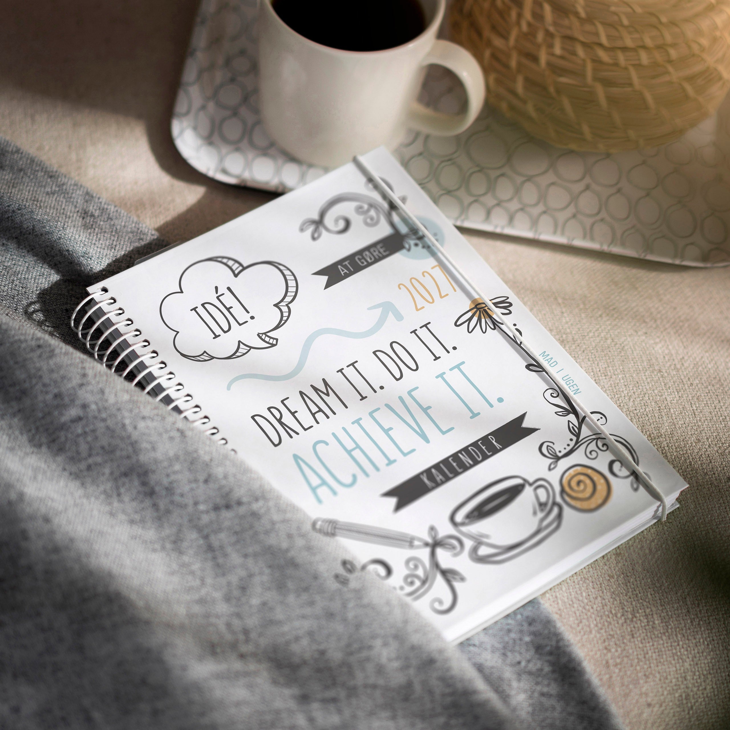 Doodle I A5 ugekalender 2027