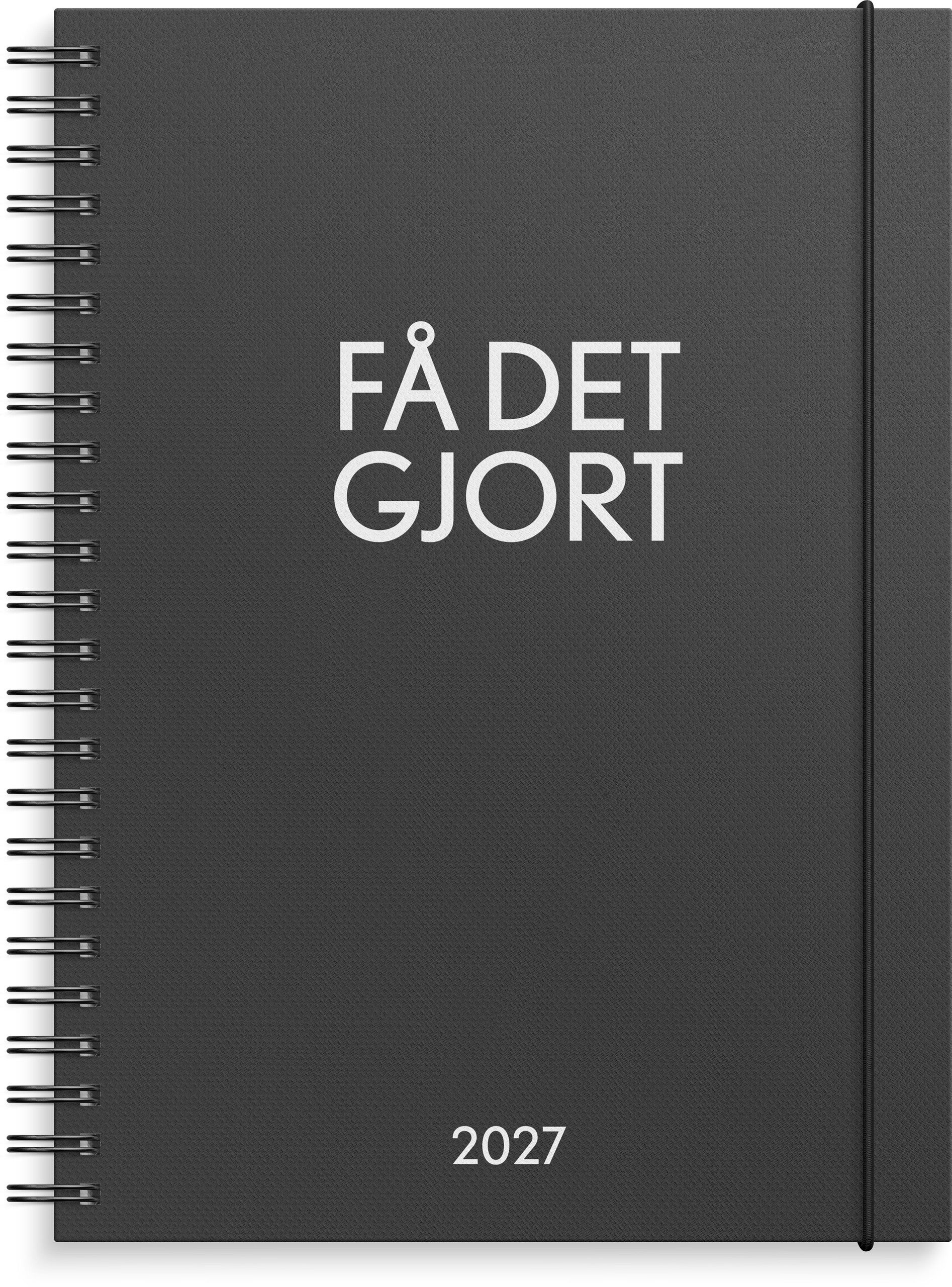 Få det gjort A5 ugekalender 2027
