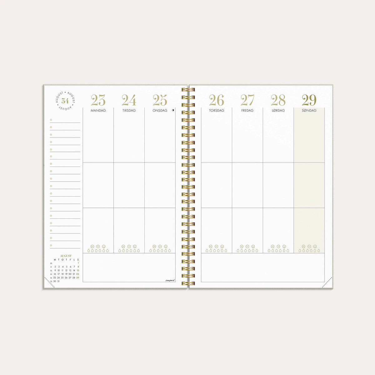 Life Planner Essentials A5 ugekalender 2027