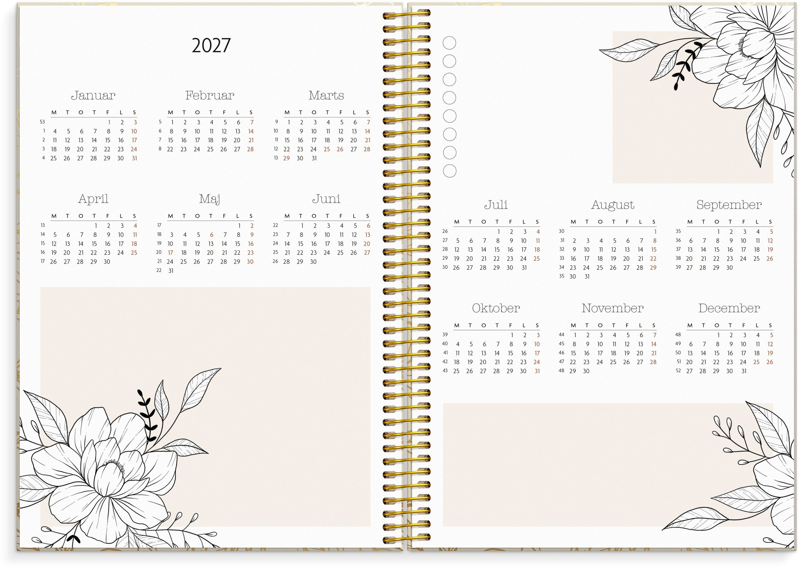 Life Planner Bloom 2027