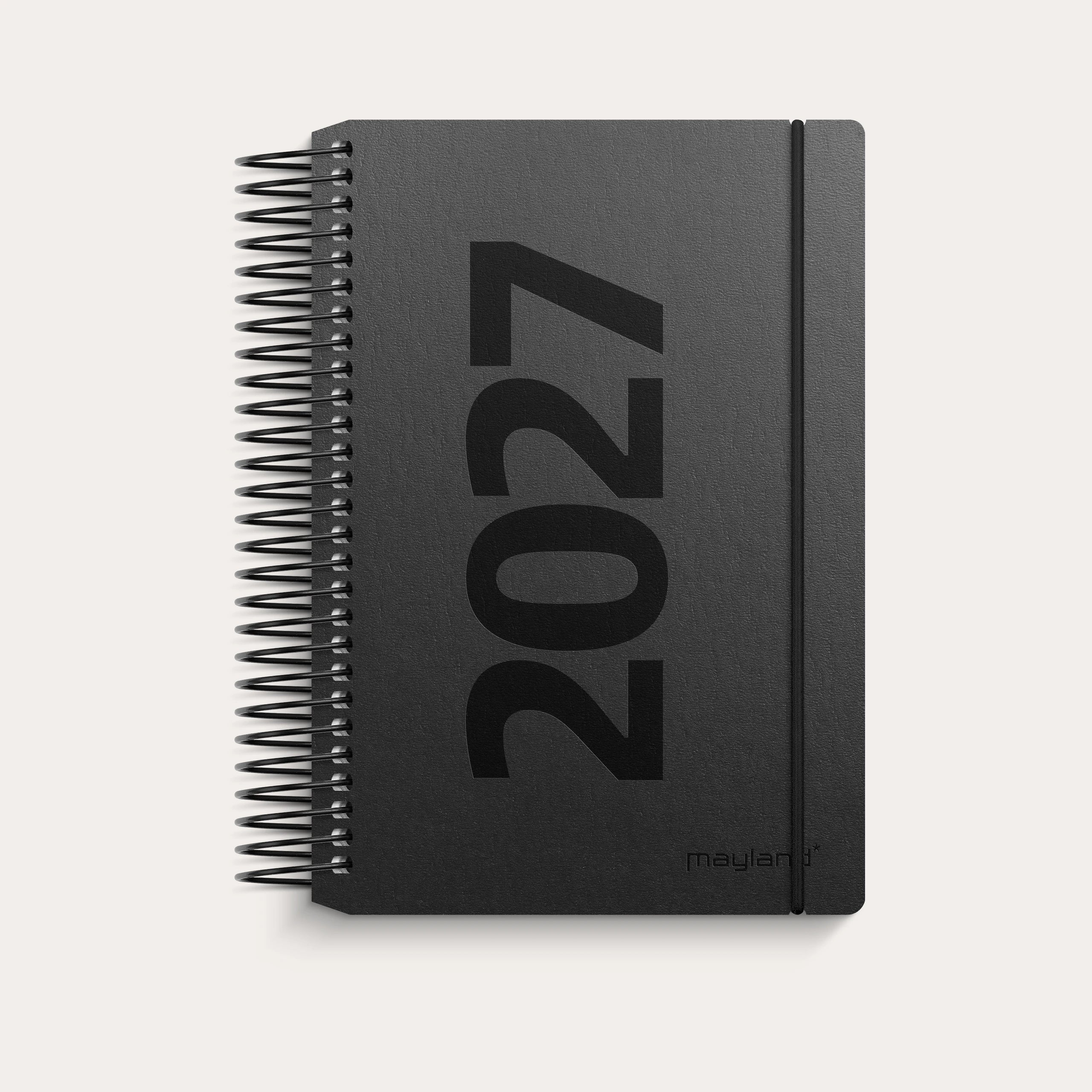 Mini dagkalender matsort genbrugskarton 2027