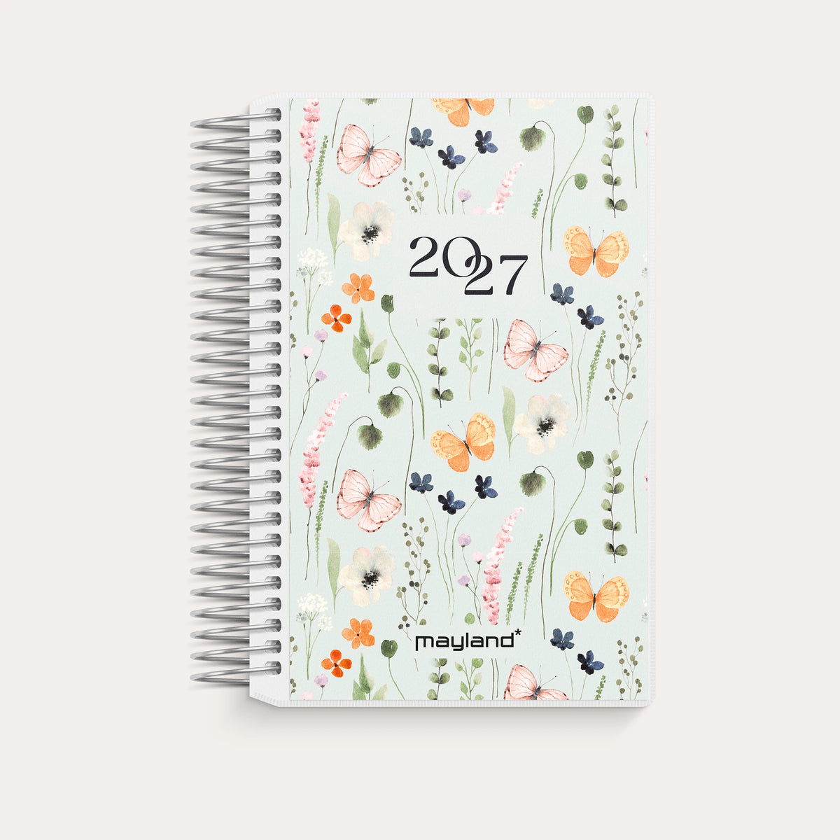 Mini dagkalender m/4 illu. PP-plast 2027