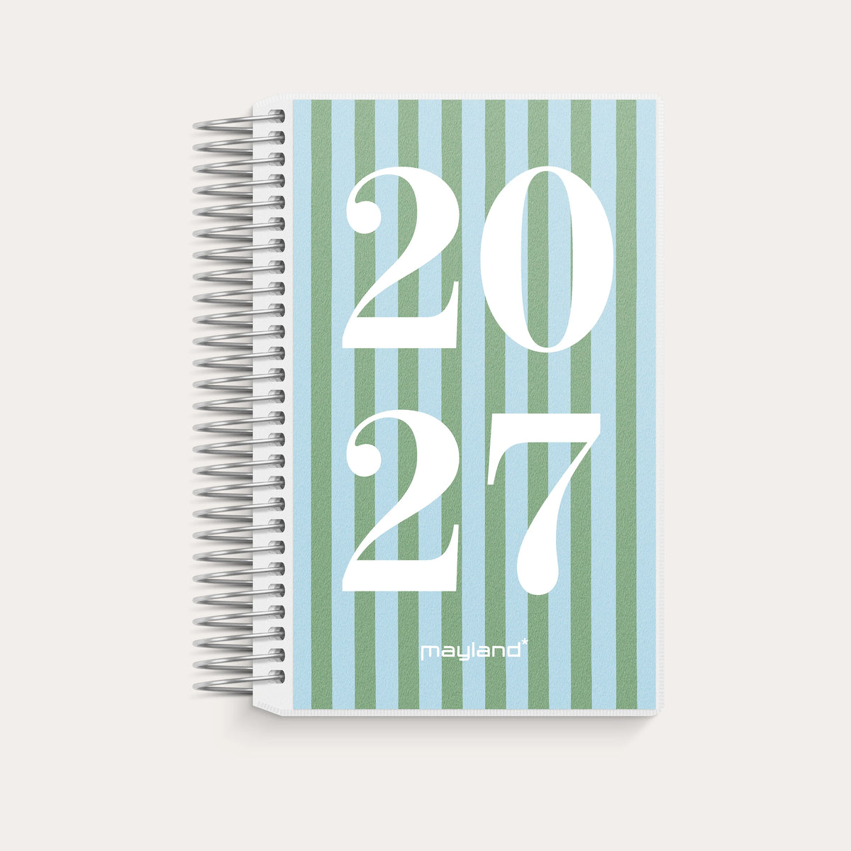 Mini dagkalender m/4 illu. PP-plast 2027