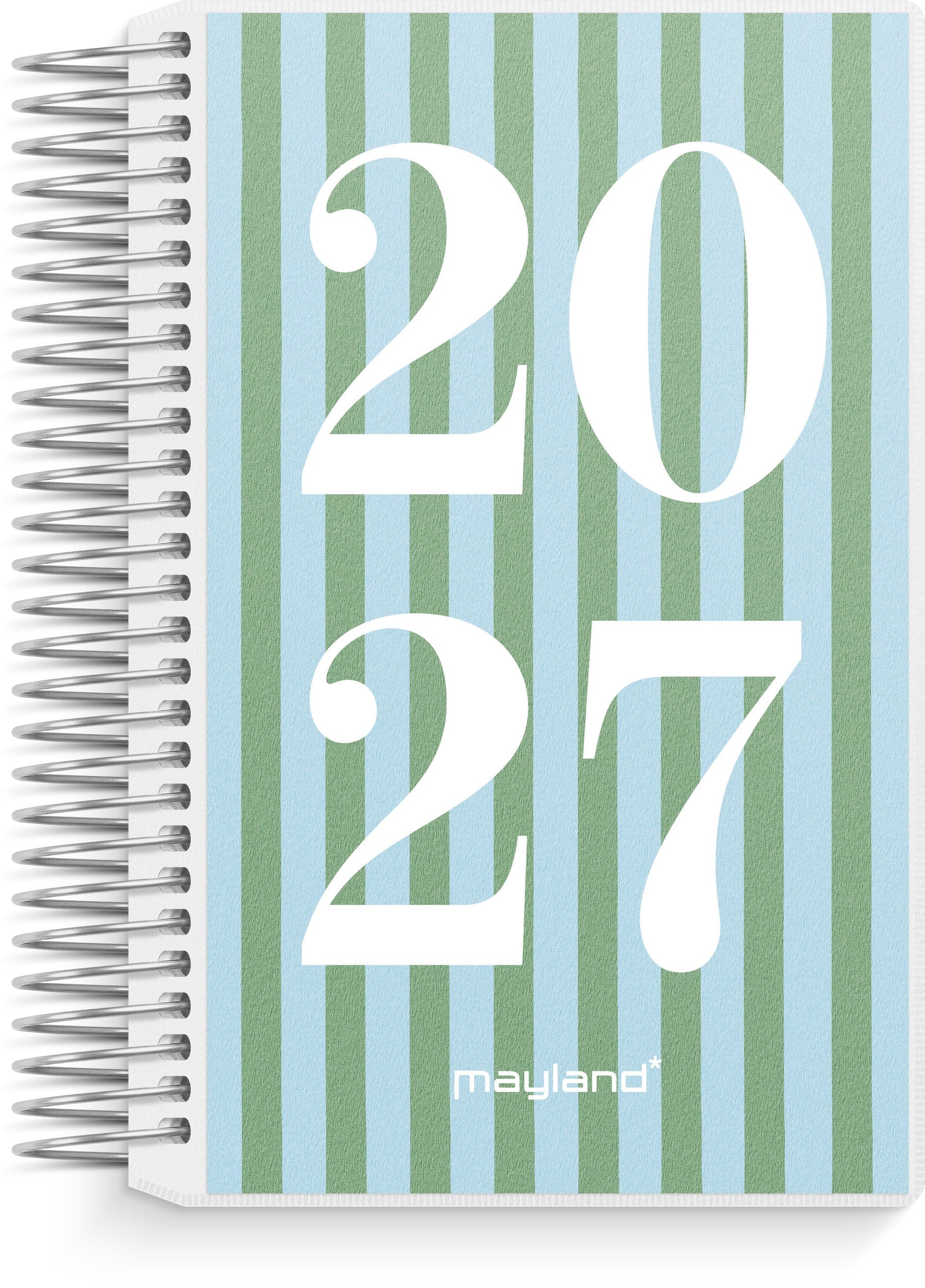 Mini dagkalender m/4 illu. PP-plast 2027