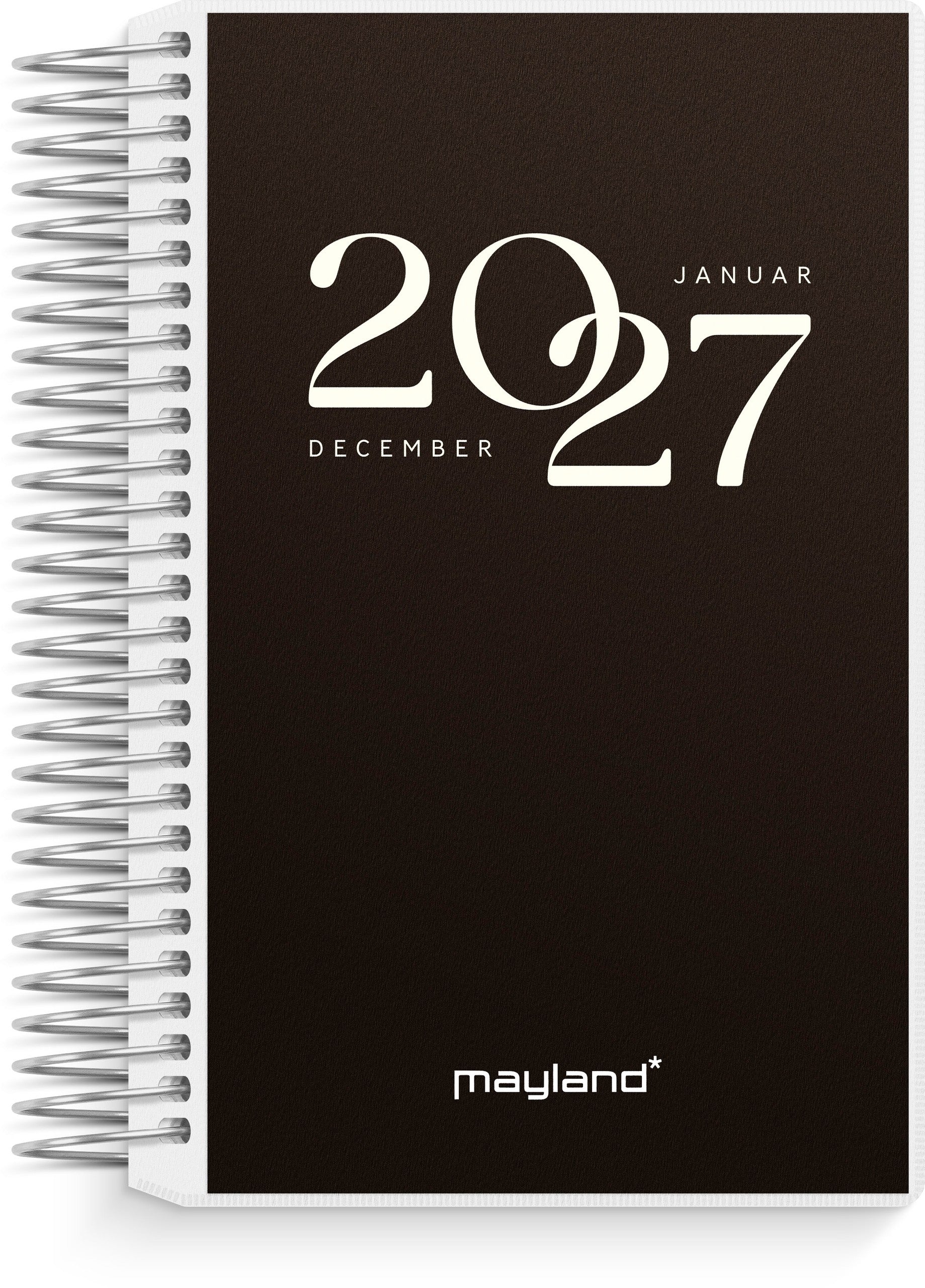 Mini dagkalender m/4 illu. PP-plast 2027