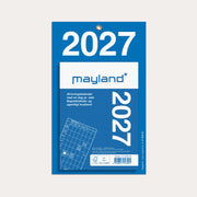 Kontorafrivningskalender m/bagsidetekst 2027