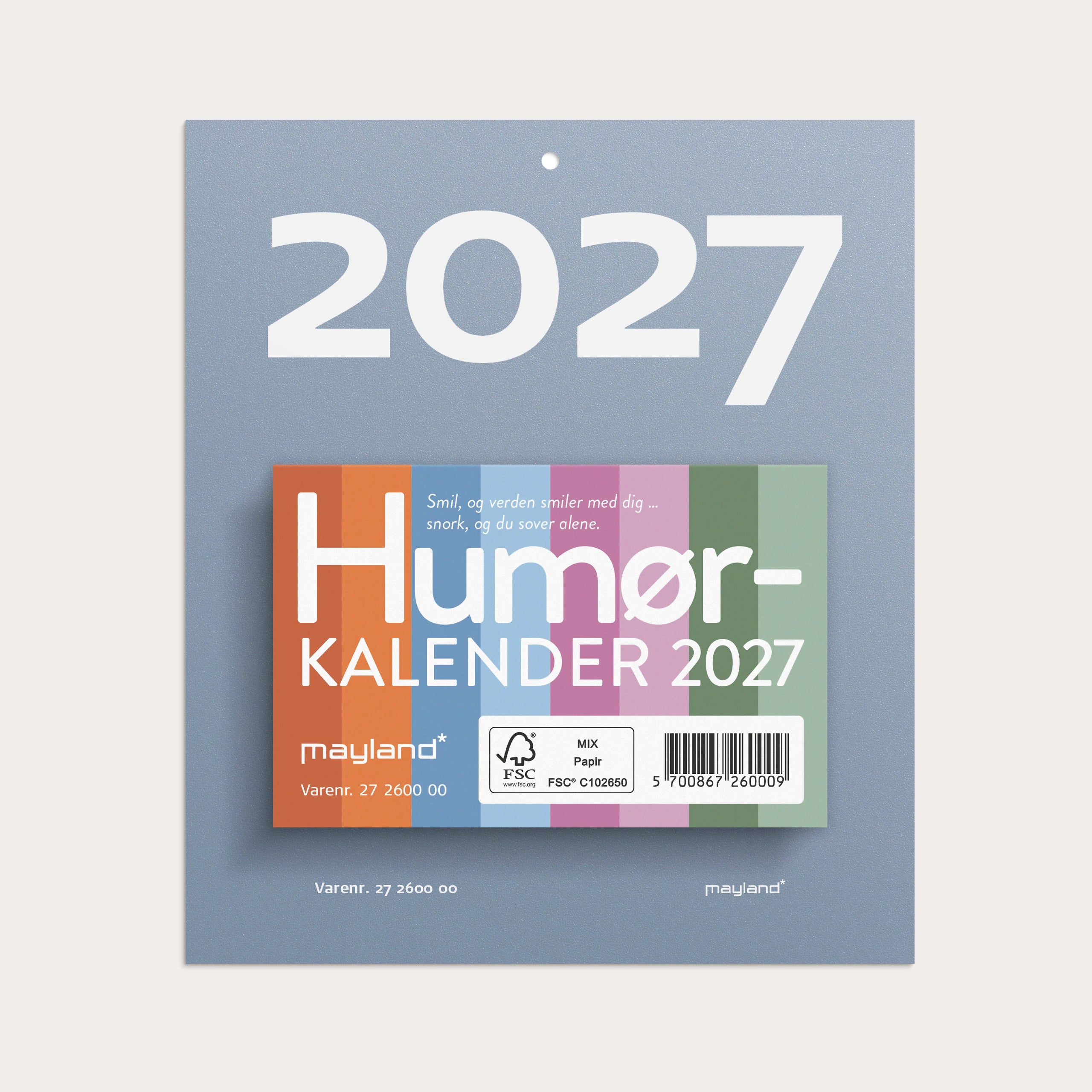 Afrivningskalender Humør 2027