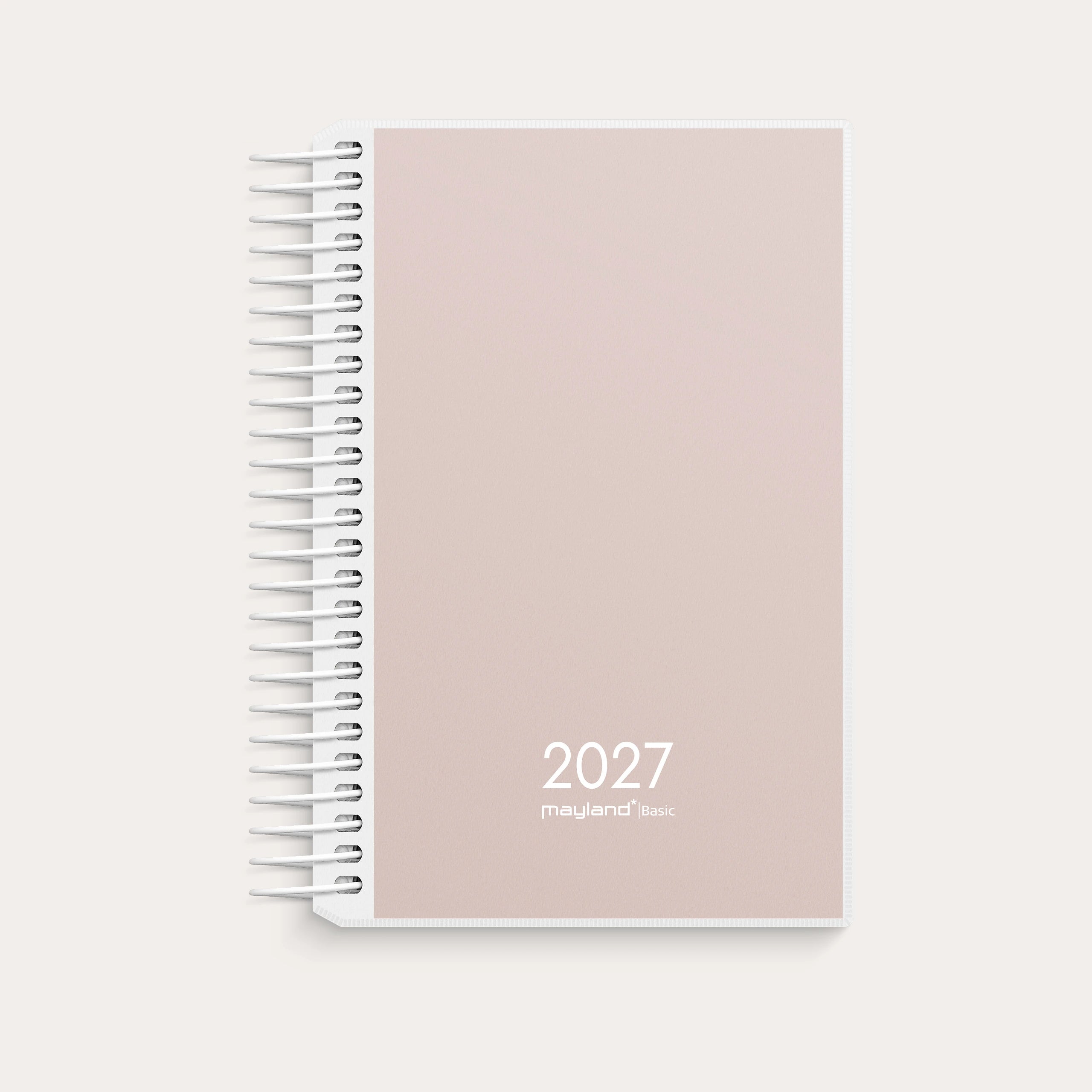 Basic mini dagkalender PP-plast 2027