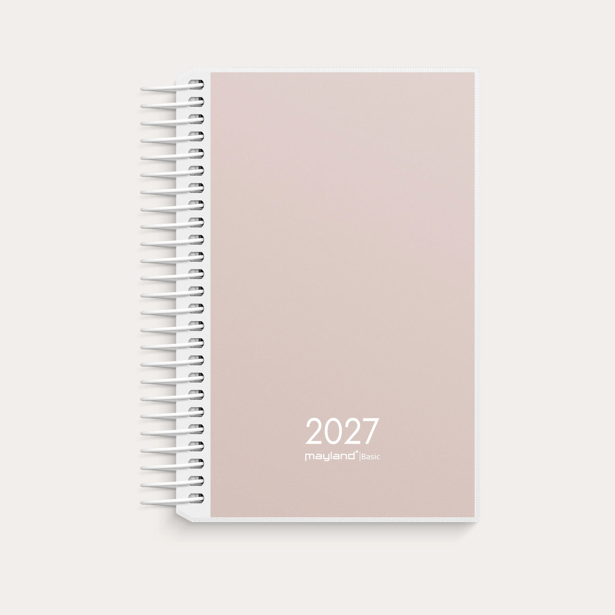 Basic mini dagkalender PP-plast 2027
