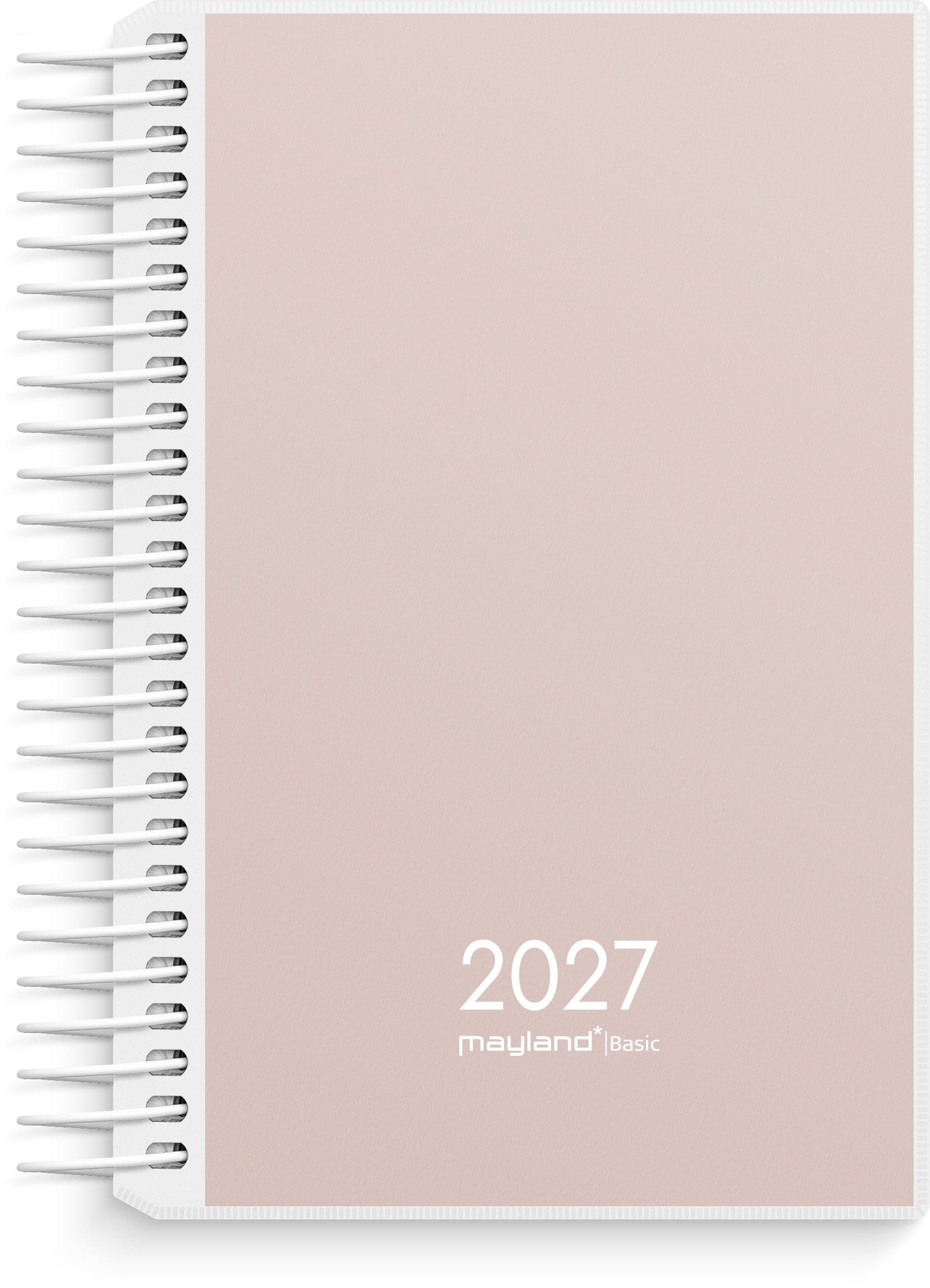 Basic mini dagkalender PP-plast 2027