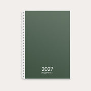 Basic ugekalender A5 PP-plast 2027
