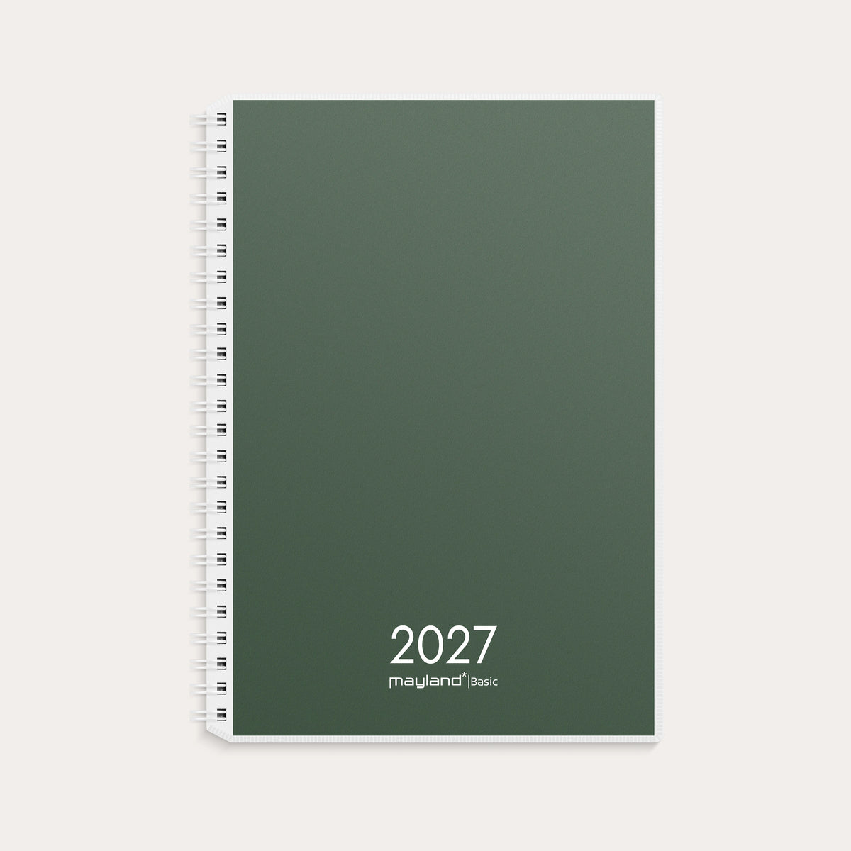 Basic ugekalender A5 PP-plast 2027