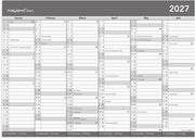 Basic kontorkalender A4 2027