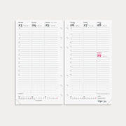 System PP ugekalender højformat REFILL 2027