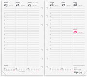 System PP ugekalender højformat REFILL 2027