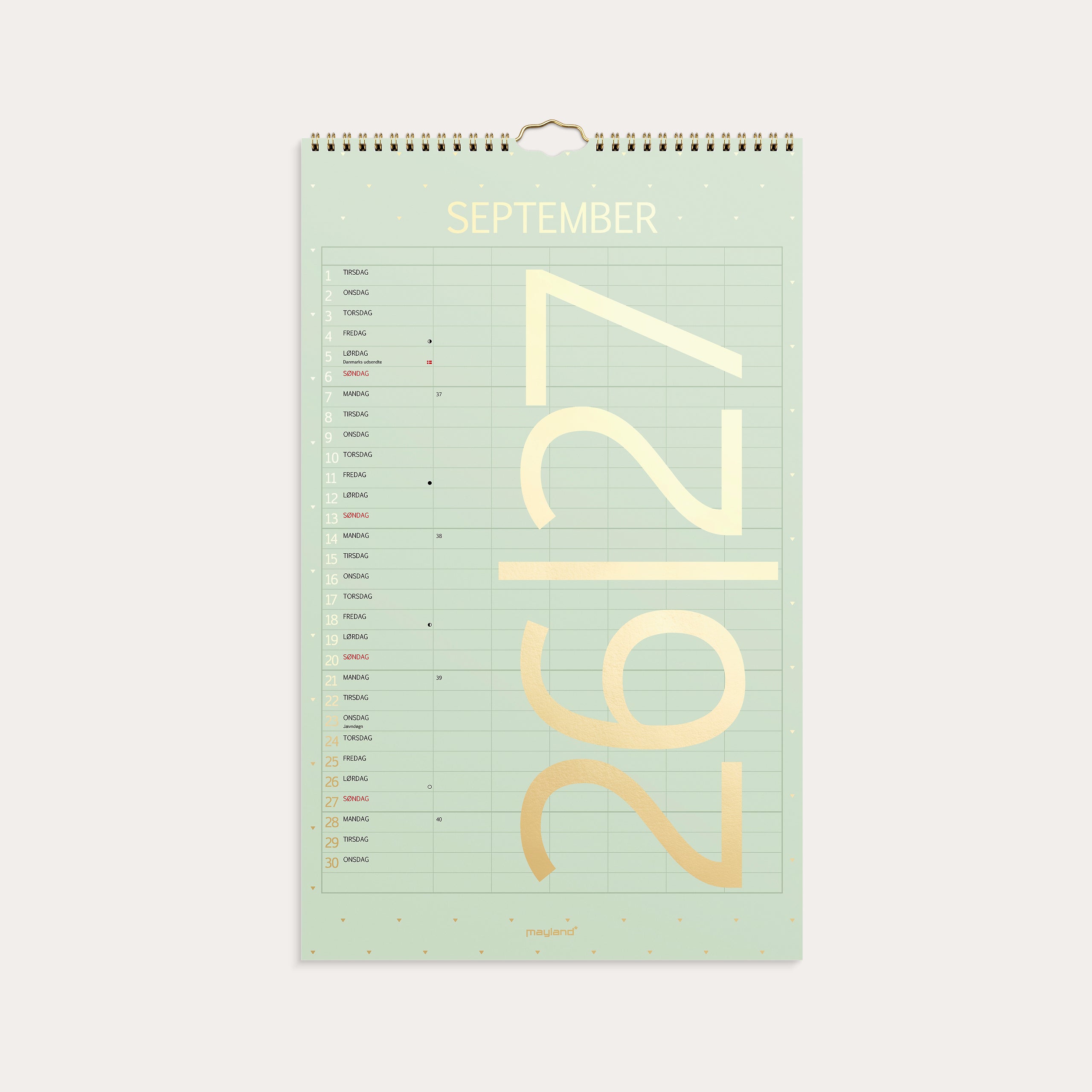 Studie Familiekalender Color 2026/2027