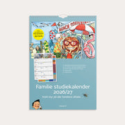 Studie Familiekalender Otto Dickmeiss & Lilja Scherfig A3 2026/2027