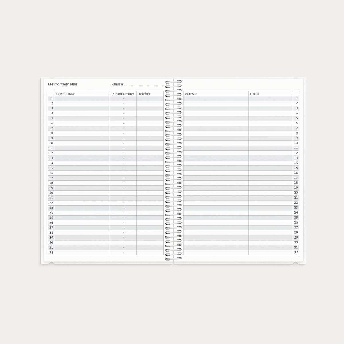 Studie Lærerkalender A5 2i1 2026/2027