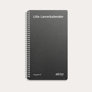 Studie Lille Lærerkalender matsort genbrugskarton 2026/2027