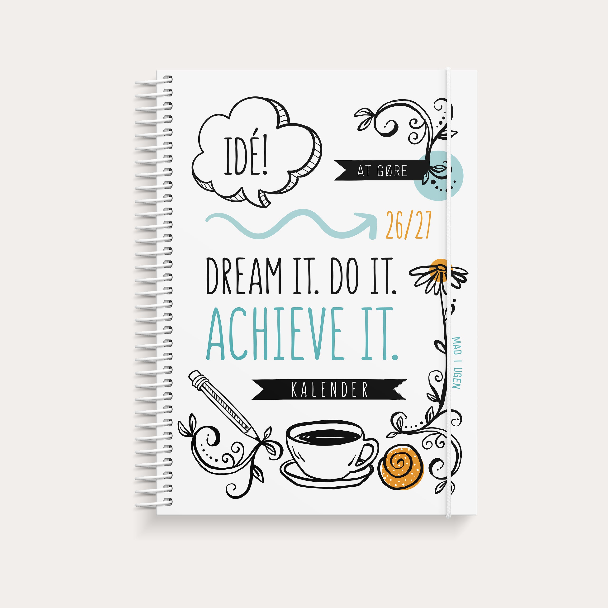 Studie Doodle I A5 ugekalender 2026/2027