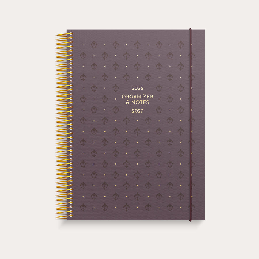 Studie Organizer & Notes A5 ugekalender design 2026/2027