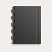 Studie Organizer & Notes A5 ugekalender sort 2026/2027