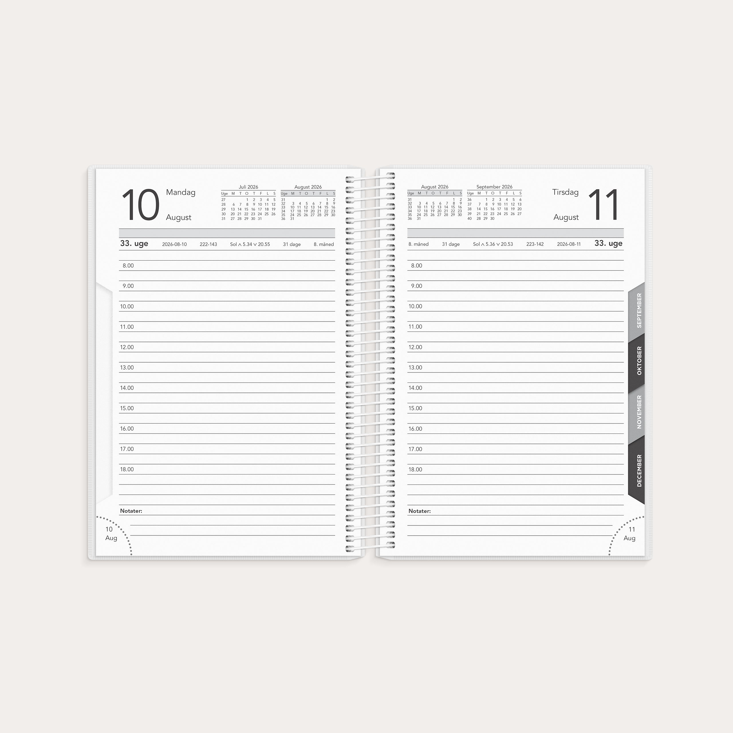 Studie Basic Stor dagkalender 2026/2027