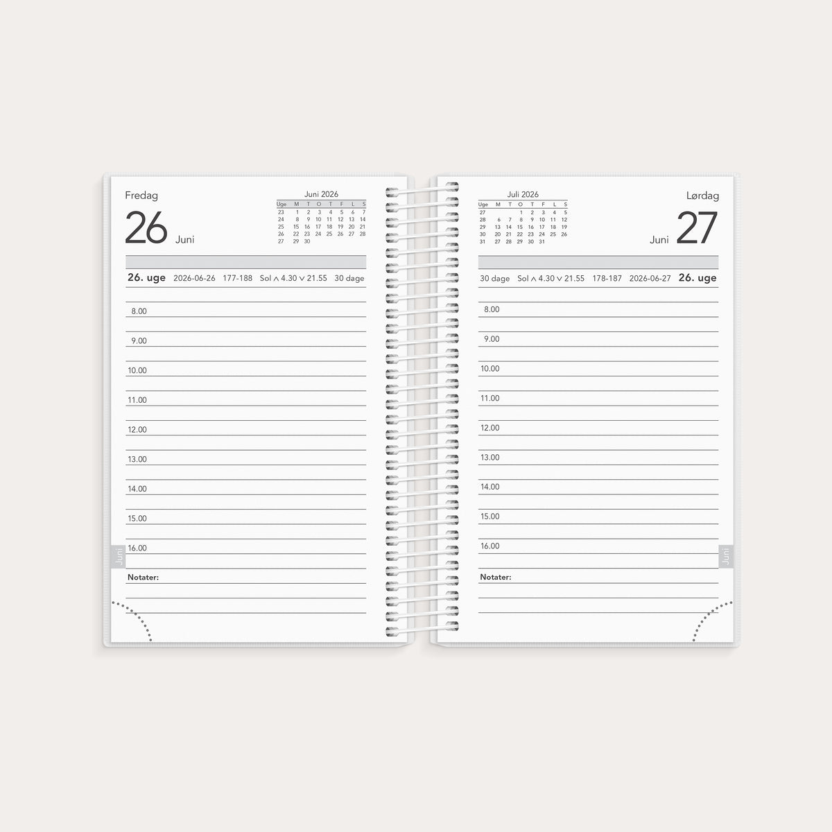 Studie Basic Mini dagkalender 2026/2027