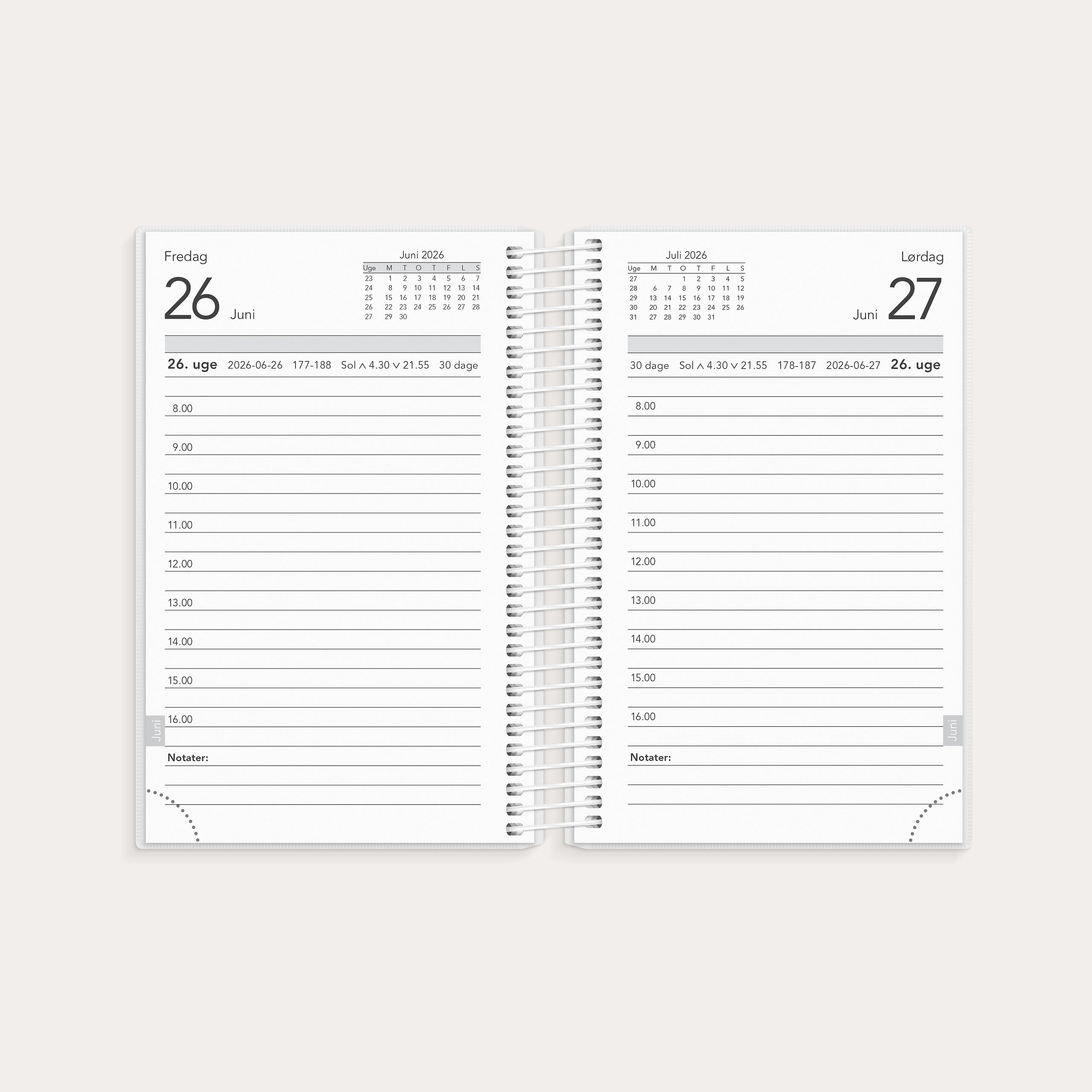 Studie Basic Mini dagkalender 2026/2027