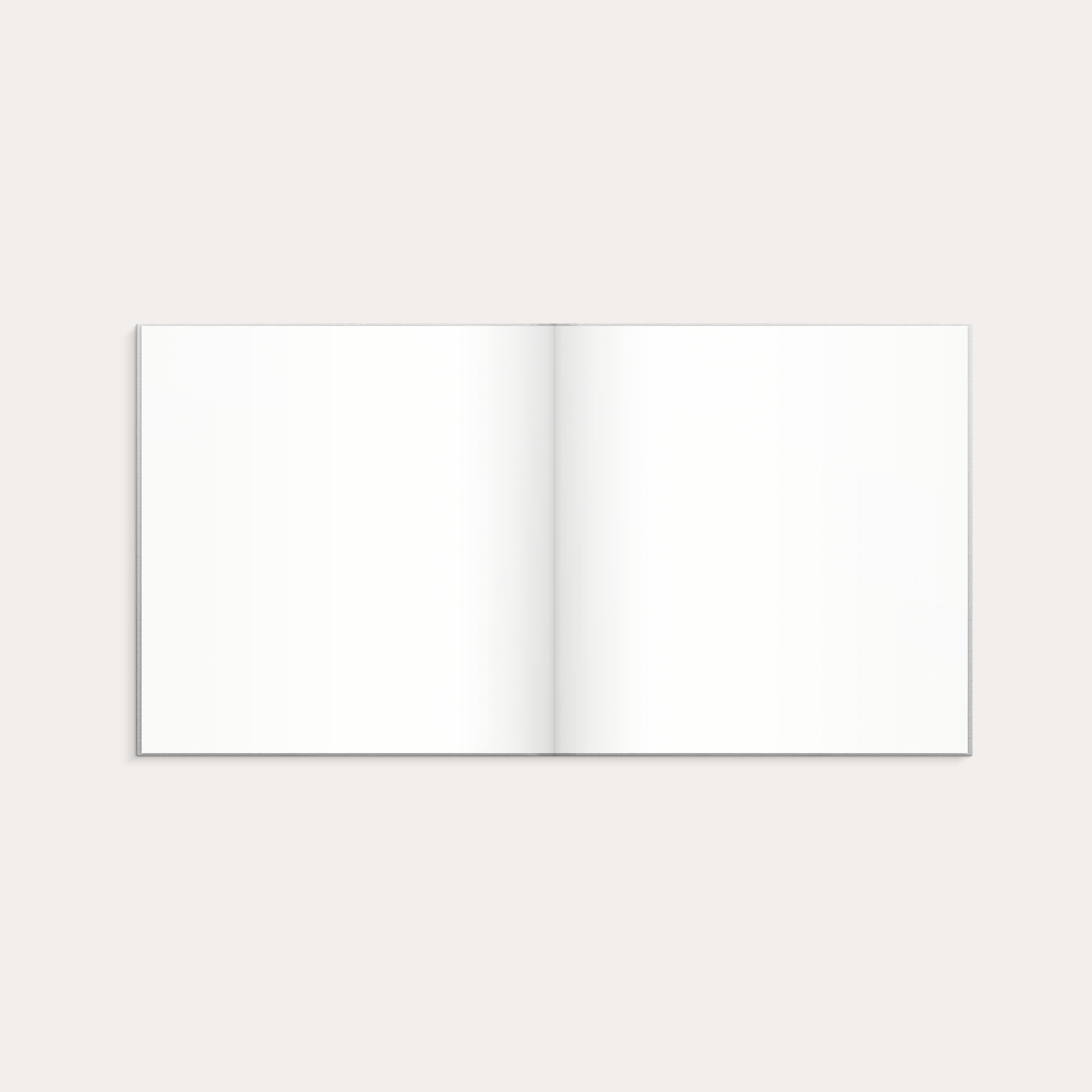 Konfirmationsbog lysegrå tekstilpræg