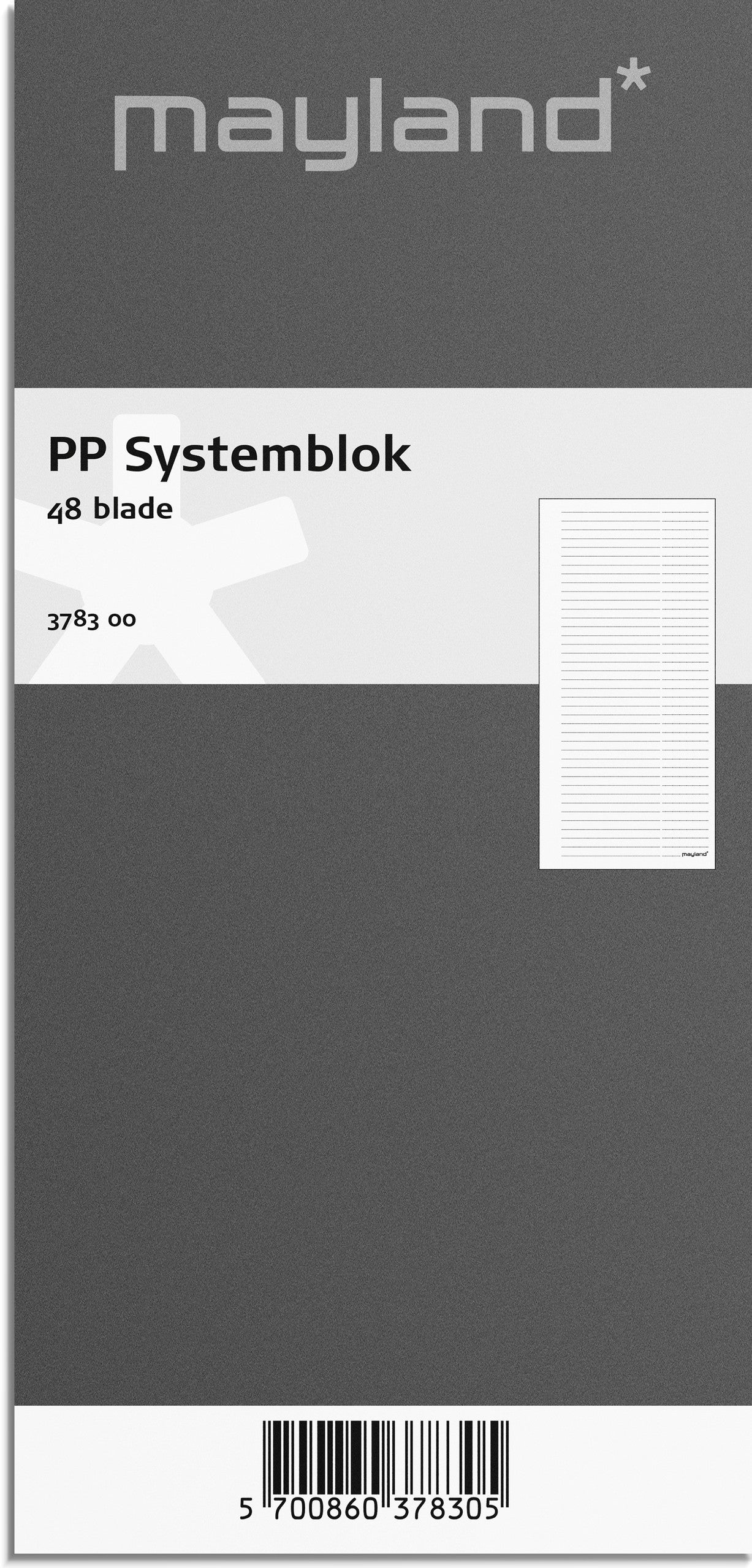 System PP blok 48 sider
